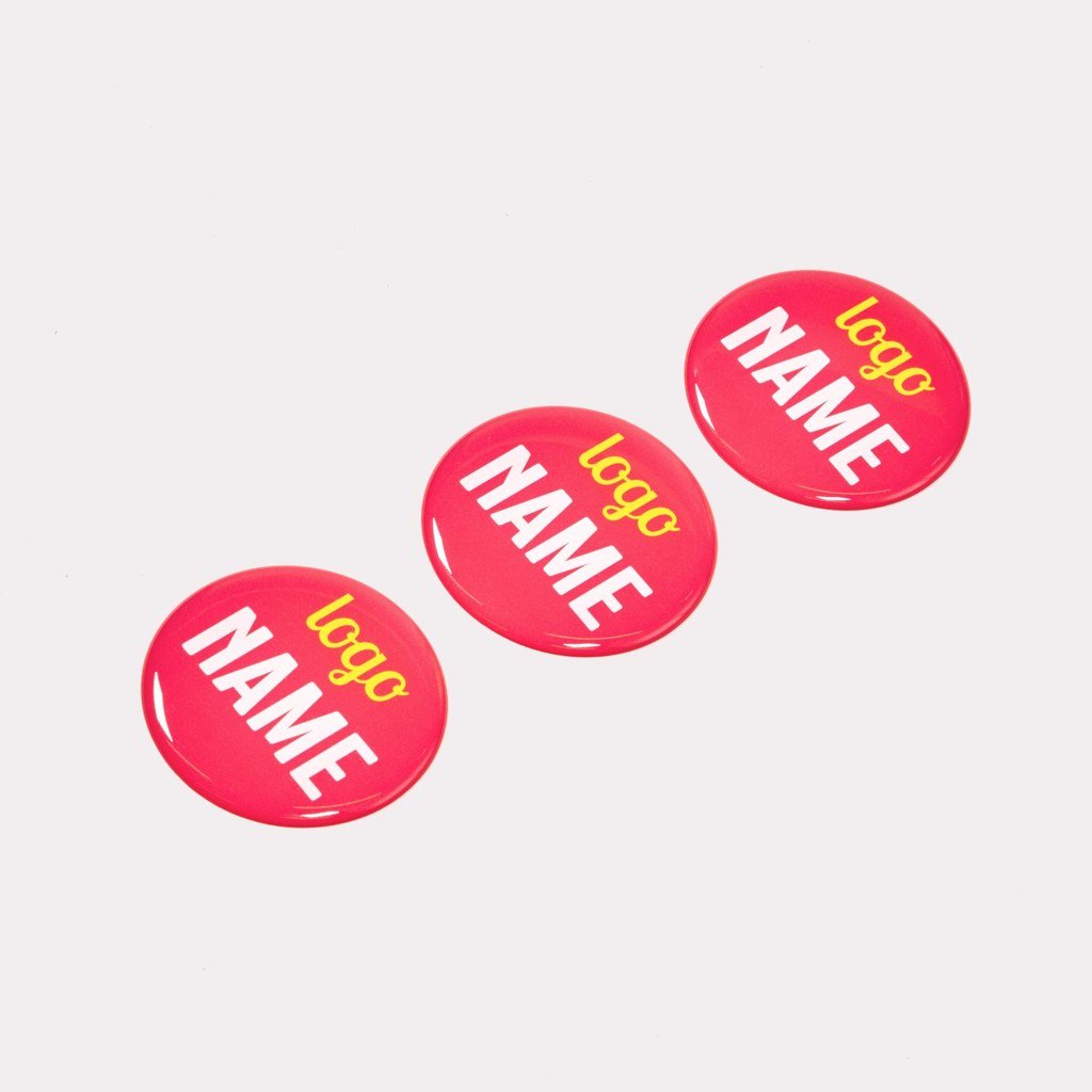 100 ronde stickers 50 mm drukken, op vorm gesneden