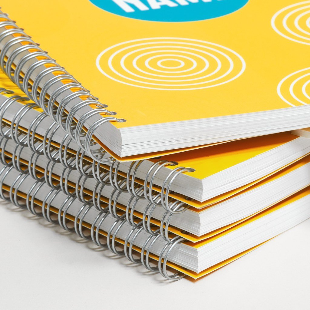5 wire-o brochures A4 drukken, 32 pagina's met omslag